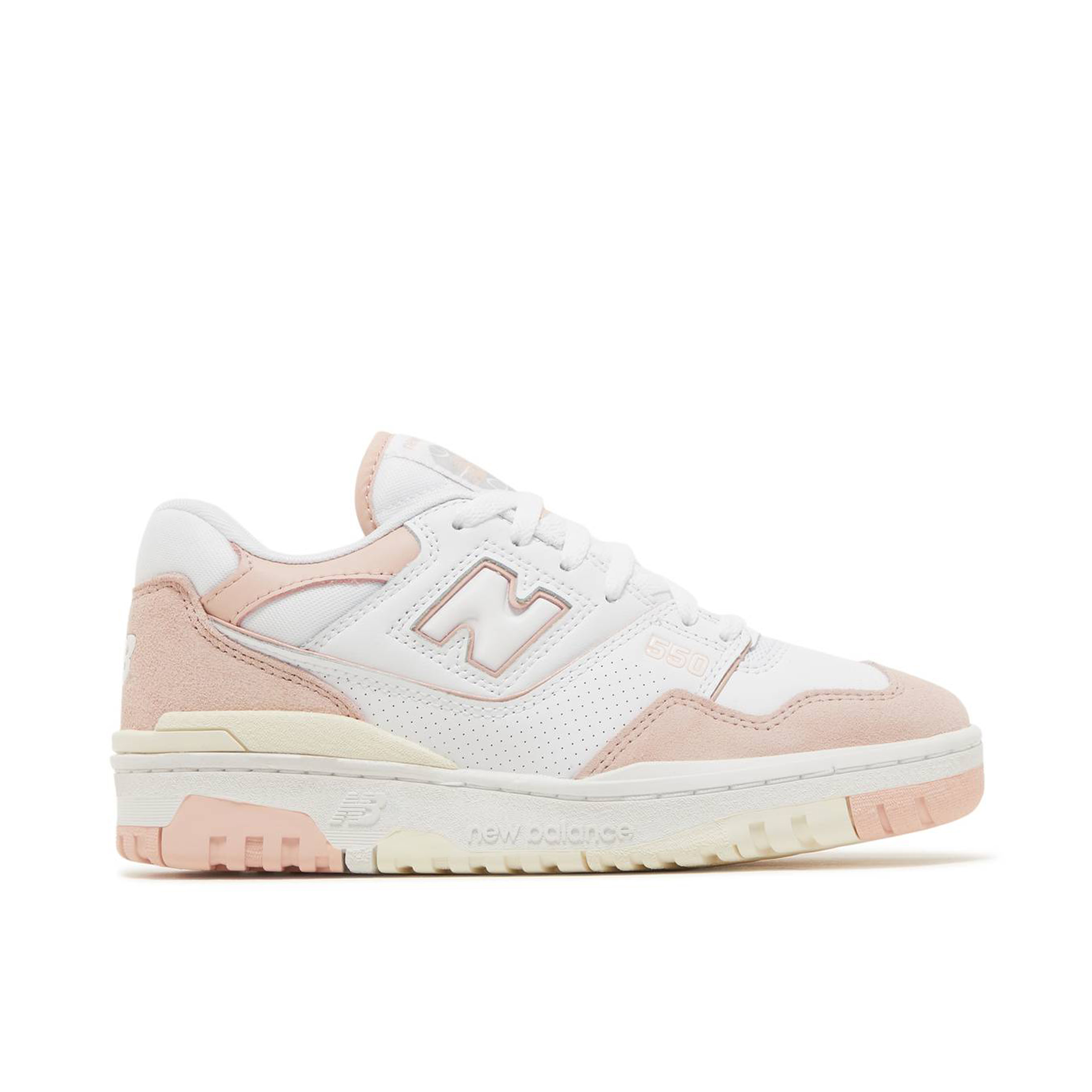 New Balance 550 White Pink Sand Womens | BBW550CD | Laced