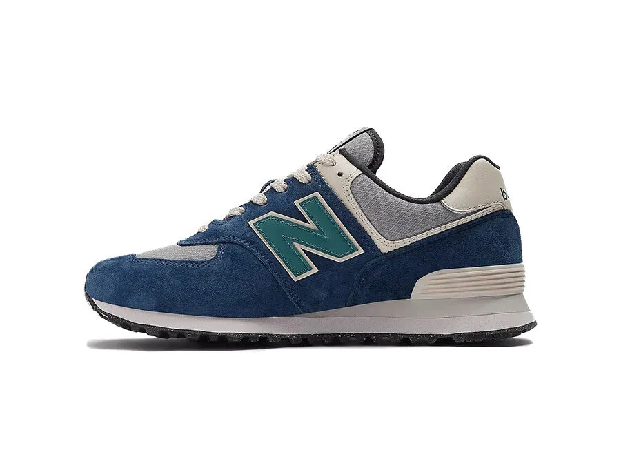 New Balance 574 - NB Navy with Slate Grey and New Spruce