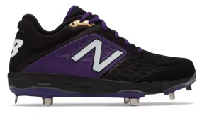 New Balance - Black/Purple Low-Cut L3000v4 Metal Spikes (L3000BP4)