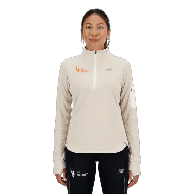 New Balance Women's NYC Marathon Heat Grid Half Zip