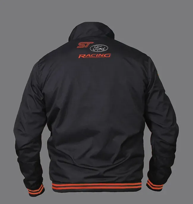 New Mens Jacket Ford ST Racing Bomber Racing Sport Embroidered Apparel