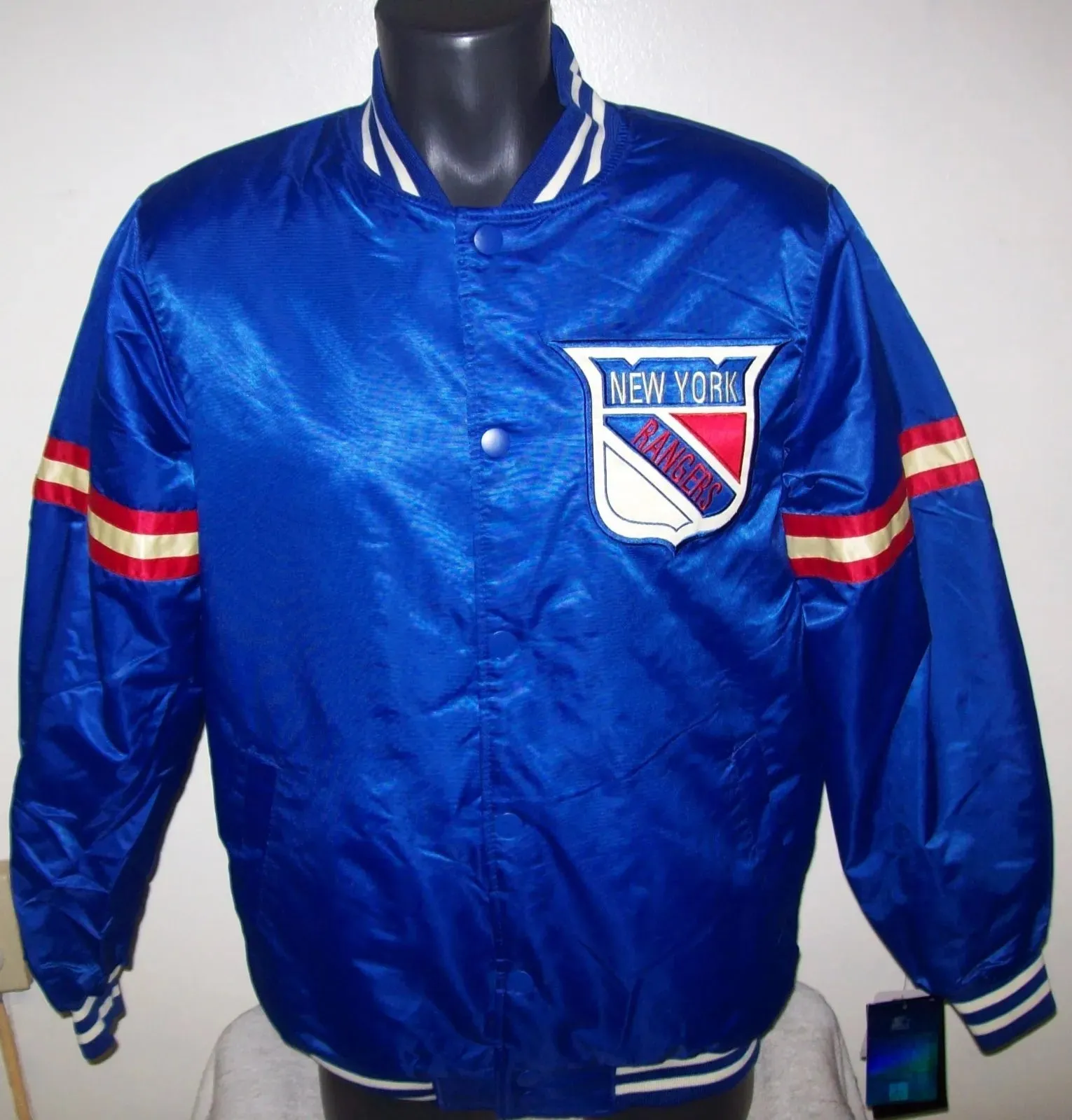 NEW YORK RANGERS NHL STARTER Satin Jacket Traditional