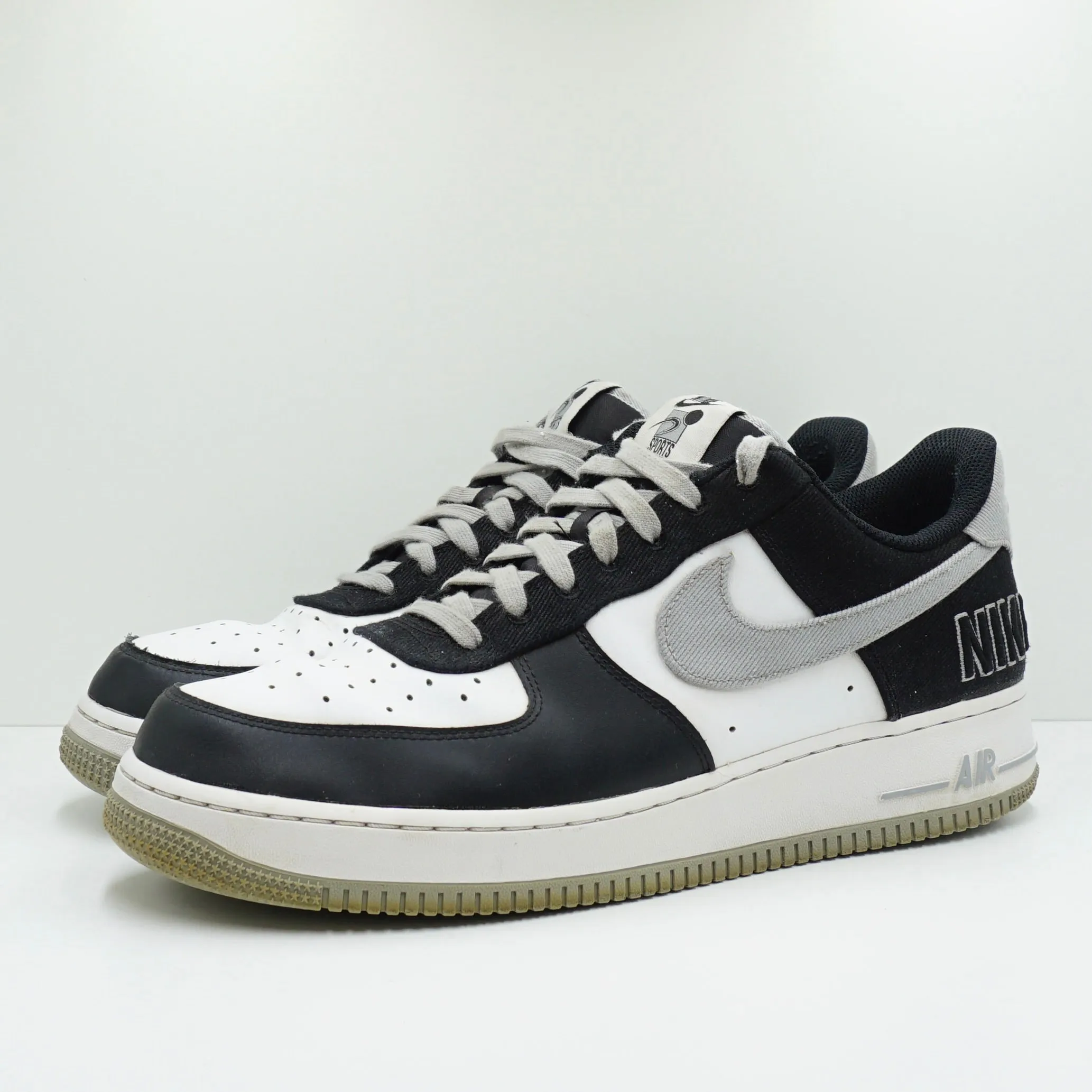 Nike Air Force 1 Low '07 EMB Raiders Black White