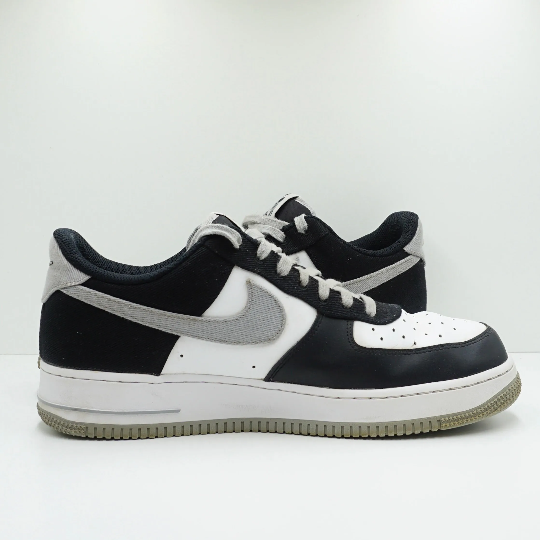 Nike Air Force 1 Low '07 EMB Raiders Black White