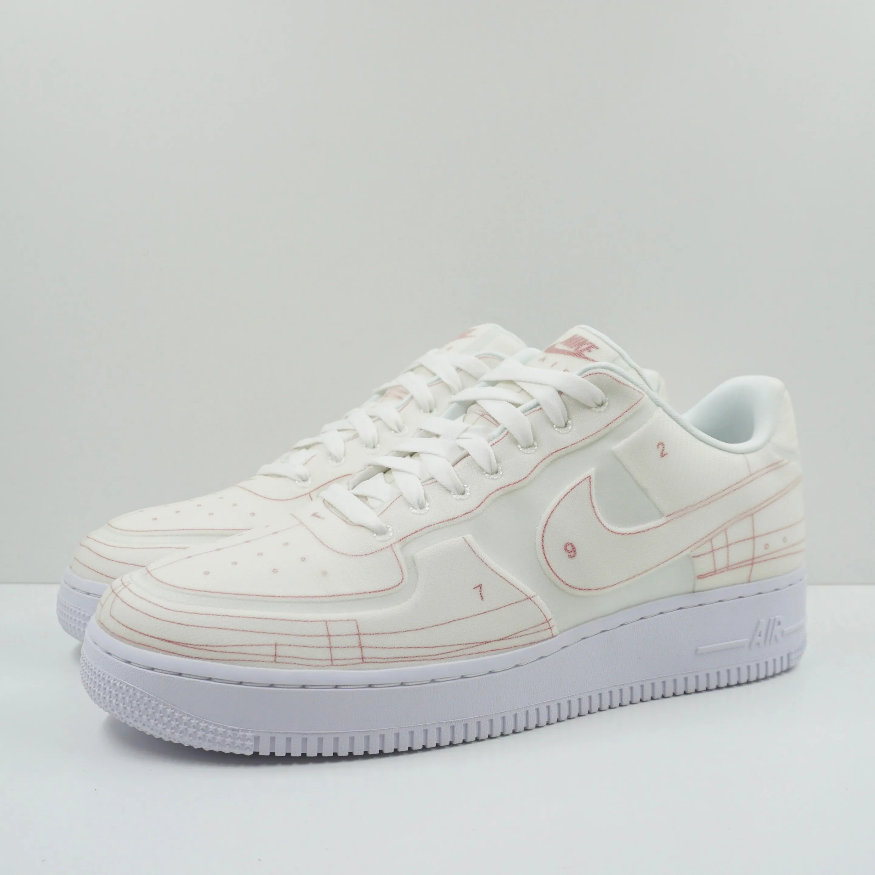 Nike Air Force 1 Low '07 LX Blueprint Summit White (W)