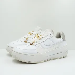 Nike Air Force 1 Low PLT.AF.ORM Bling White Metallic Gold (W)