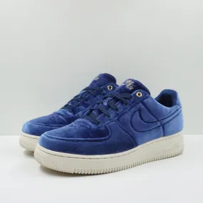 Nike Air Force 1 Low Premium 3 Velour Blue Void