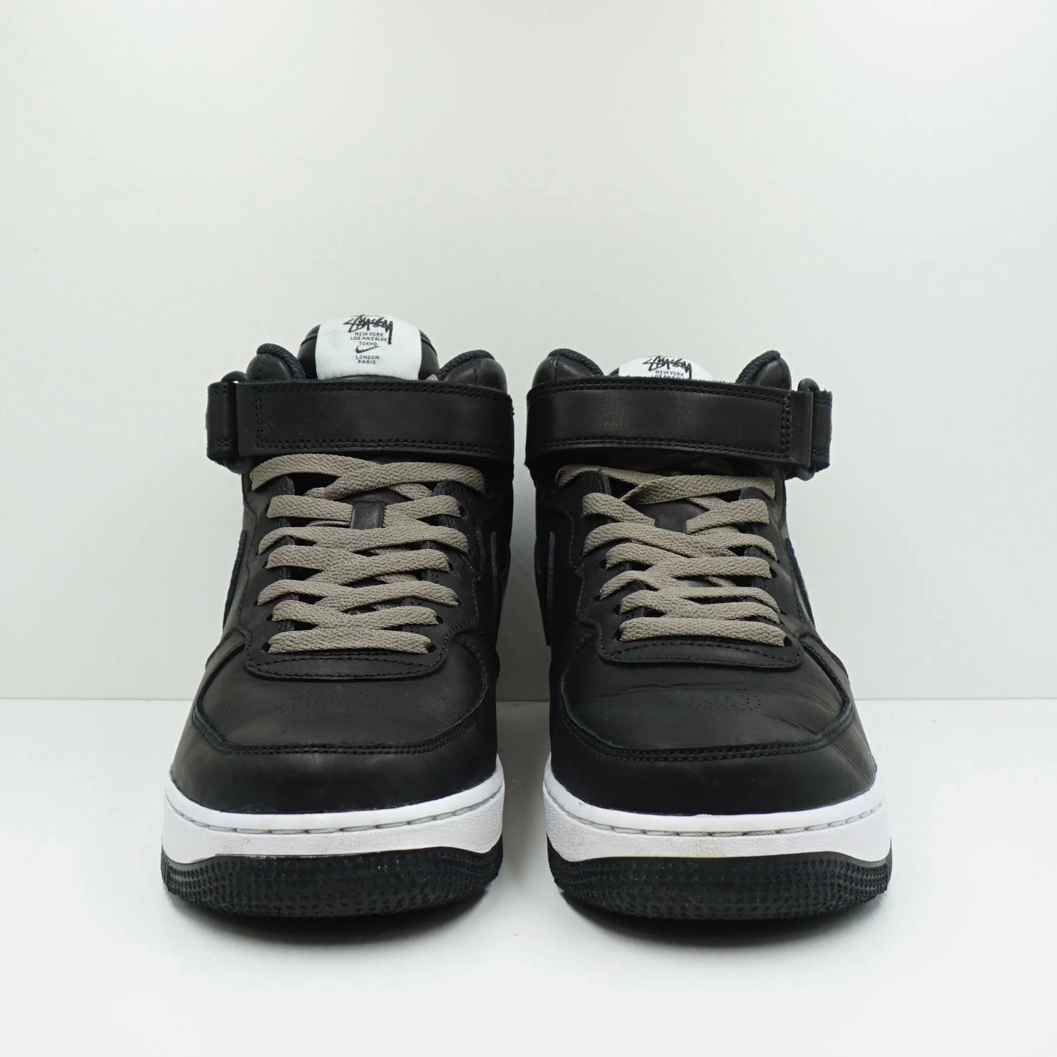 Nike Air Force 1 Mid Stussy Black White