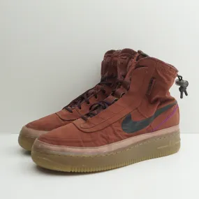 Nike Air Force 1 Shell Burgundy Ash (W)