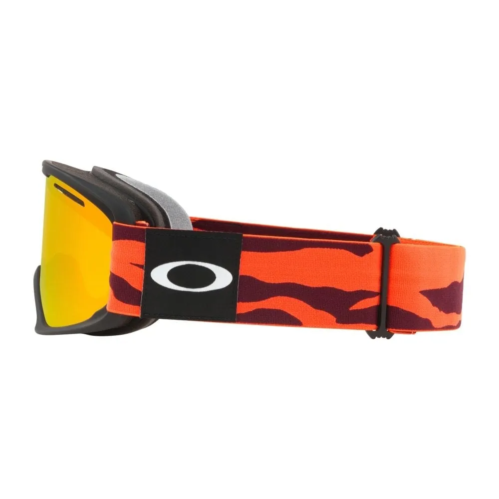 Oakley O Frame 2.0 Pro XL Snowboard/Ski Goggles- Orange With Fire