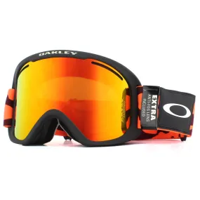 Oakley O Frame 2.0 Pro XL Snowboard/Ski Goggles- Orange With Fire