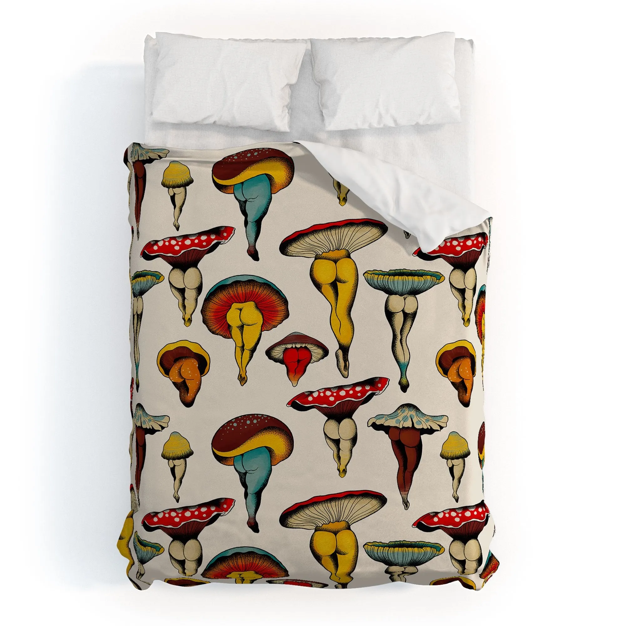 Ole Sexy Shrooms Duvet Cover (DS)