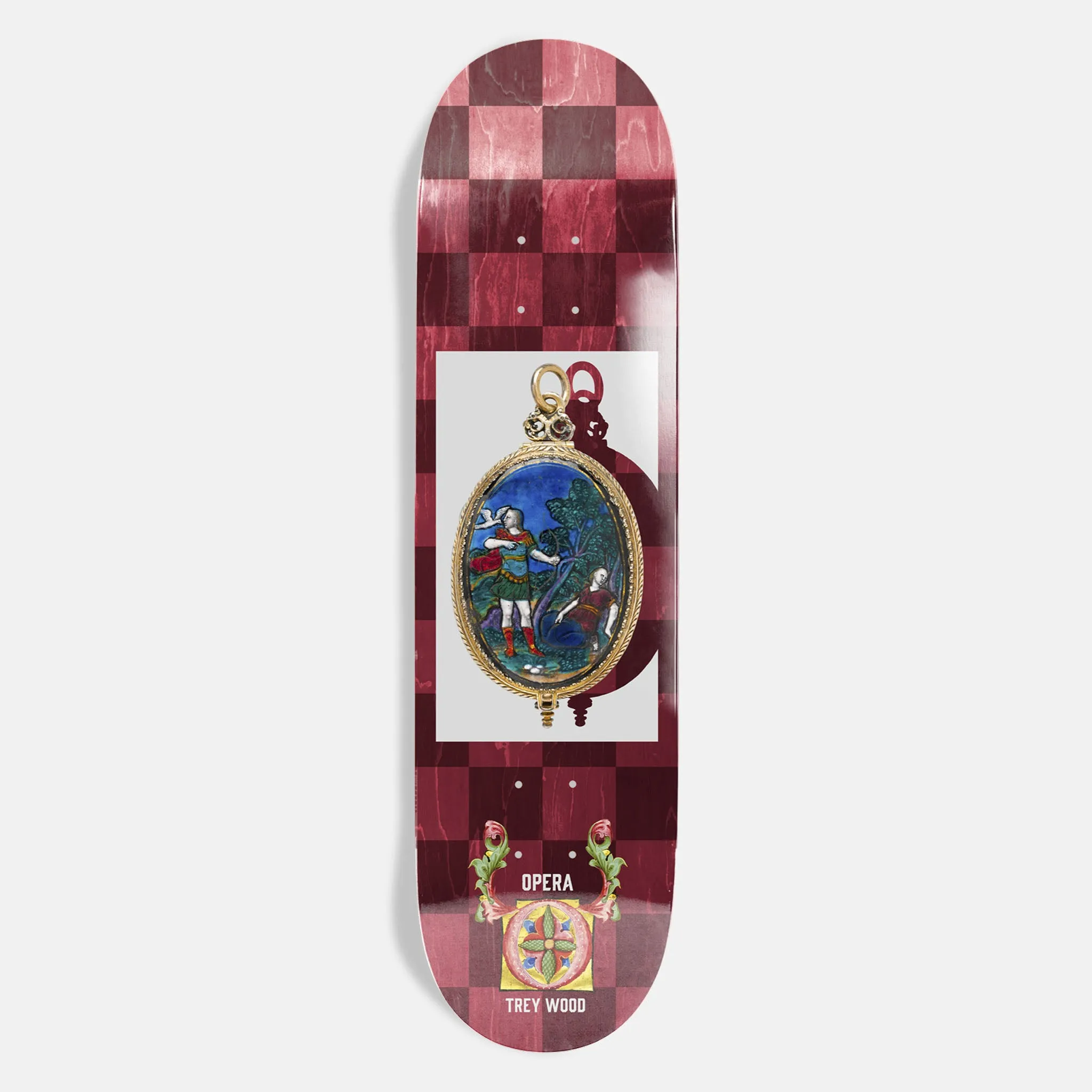 Opera Skateboards - 8.25 Trey Wood Pendant EX7 Skateboard Deck