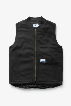 Power Goods - Canvas Work Vest - Black