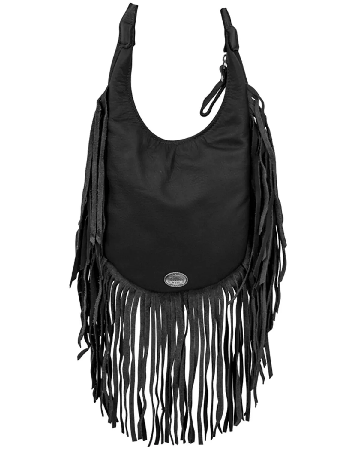 Product Name:  American West Women's Studded Fringe Crossbody Bag