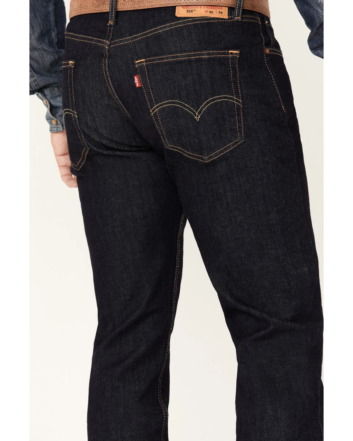 Product Name:  Levi's Men's 514 Cleaner Dark Wash Stretch Regular Straight Leg Jeans