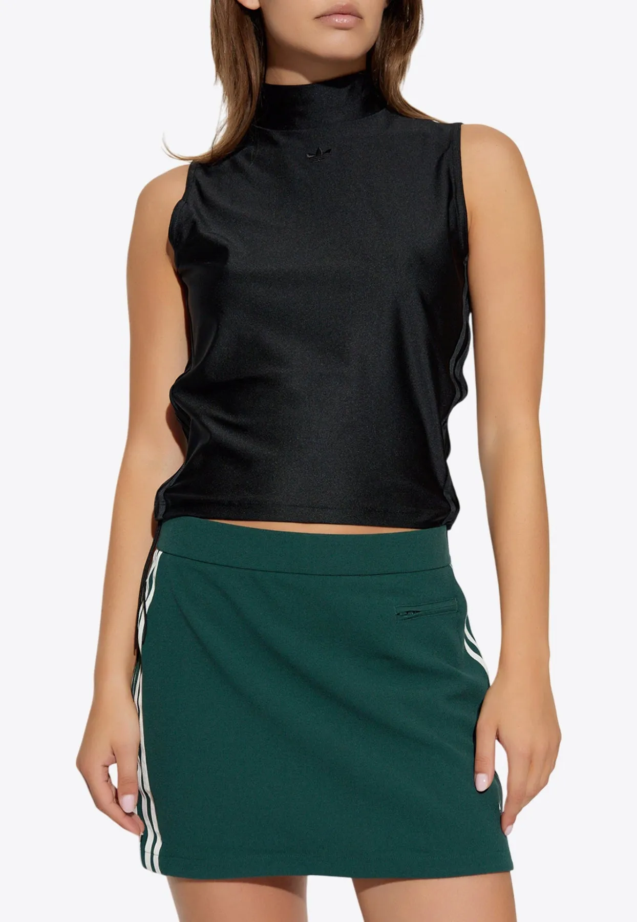 Ruched Sleeveless Top