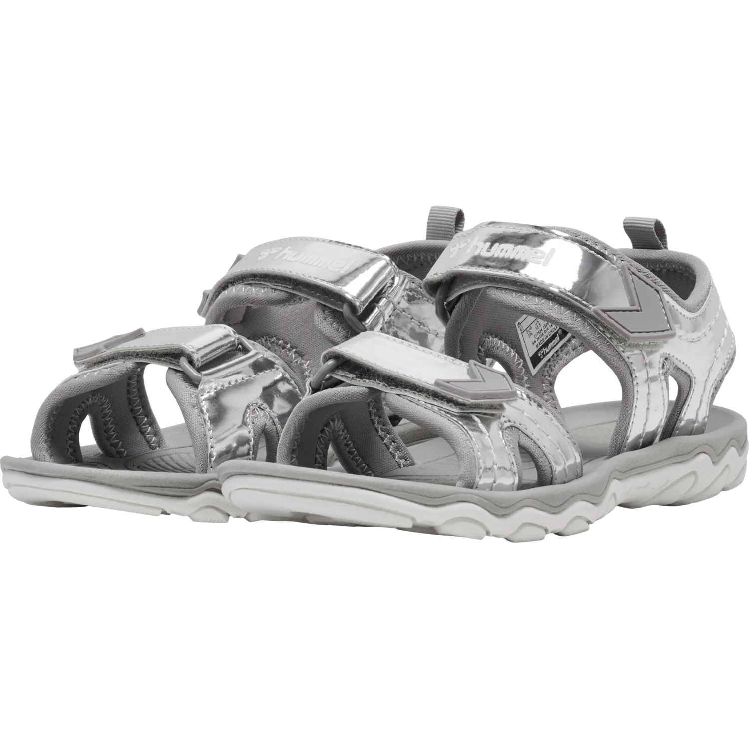 SANDAL SPORT MIRROR JR Shiny Sandals