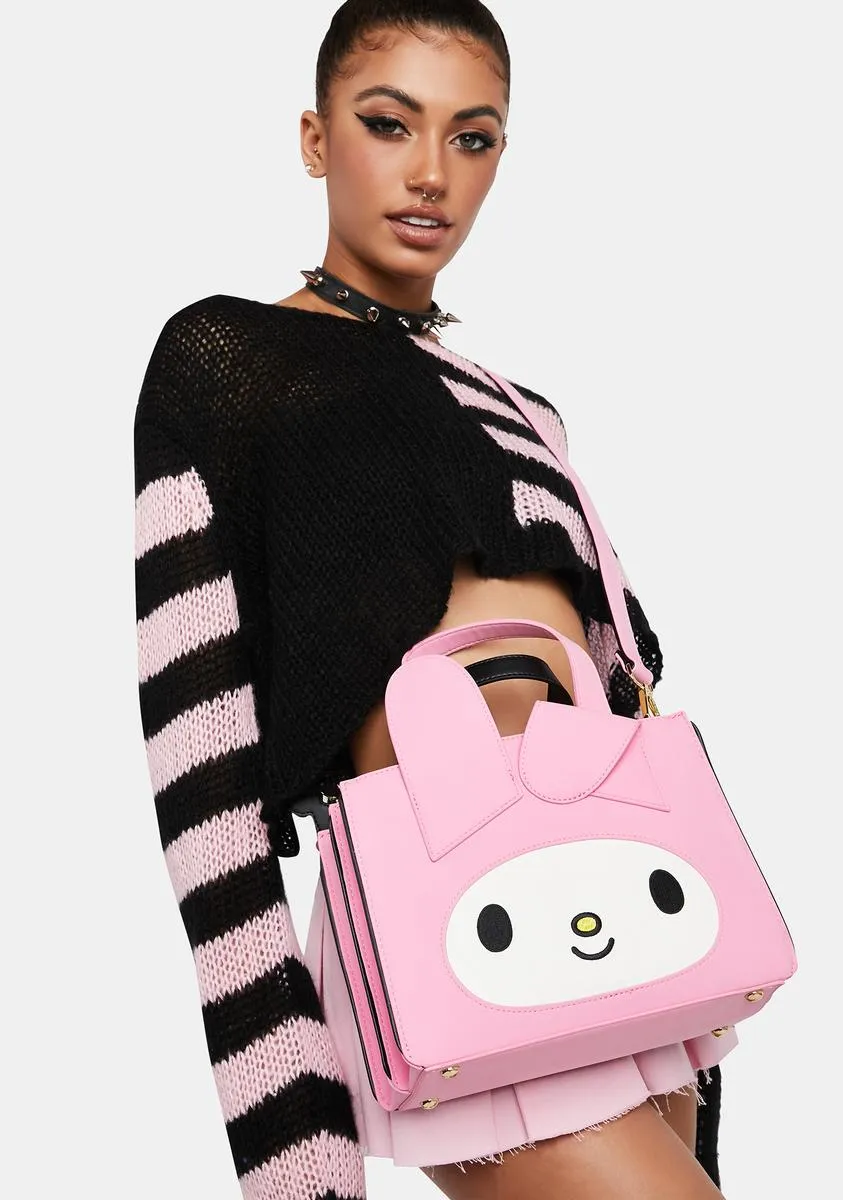 Sanrio My Melody And Kuromi Double Sided Crossbody Bag-