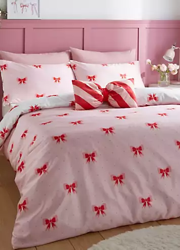 Sassy B Dotty Bows Duvet Cover Set | Kaleidoscope