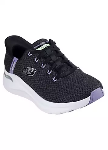 Skechers Black Arch Fit 2.0 Good Energy Slip-Ins Trainers