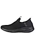 Skechers Black Knit Slip-ins Ultra Flex 3.0 Brilliant Path Trainers