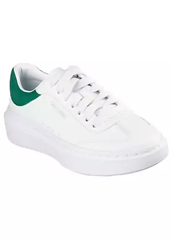 Skechers White Cordova Classic Best Behaviour Trainers