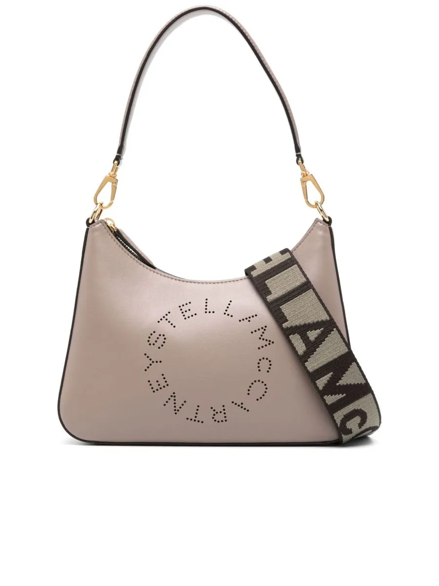 Stella Mccartney Perforated Logo Shoulder Bag