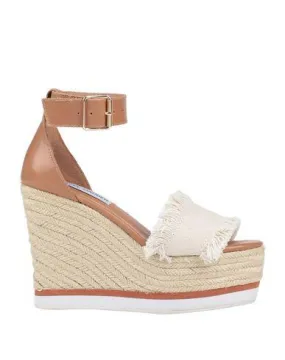 Steve Madden Women Sandals Beige 2.5 UK