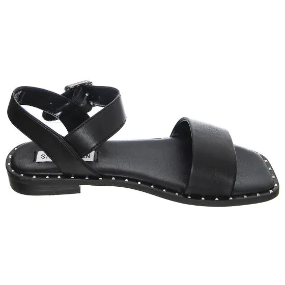 Steve Madden Womens Nitrous Black / Black Sandals