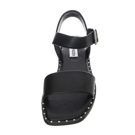 Steve Madden Womens Nitrous Black / Black Sandals