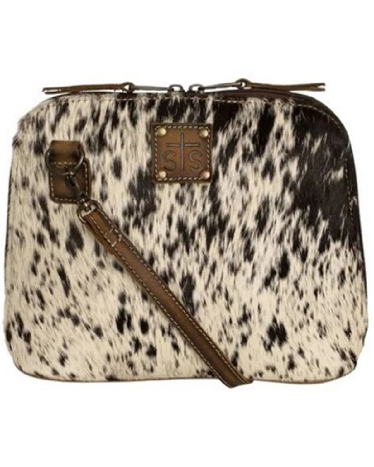 STS Ranchwear by Carroll Women's Wheezy Cowhide Crossbody Bag