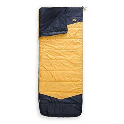 THE NORTH FACE Dolomite One 15F / -9C, 3-in-1 Insulated Camping Sleeping Bag, Hyper Blue/Radiant Yellow-NPF, Long