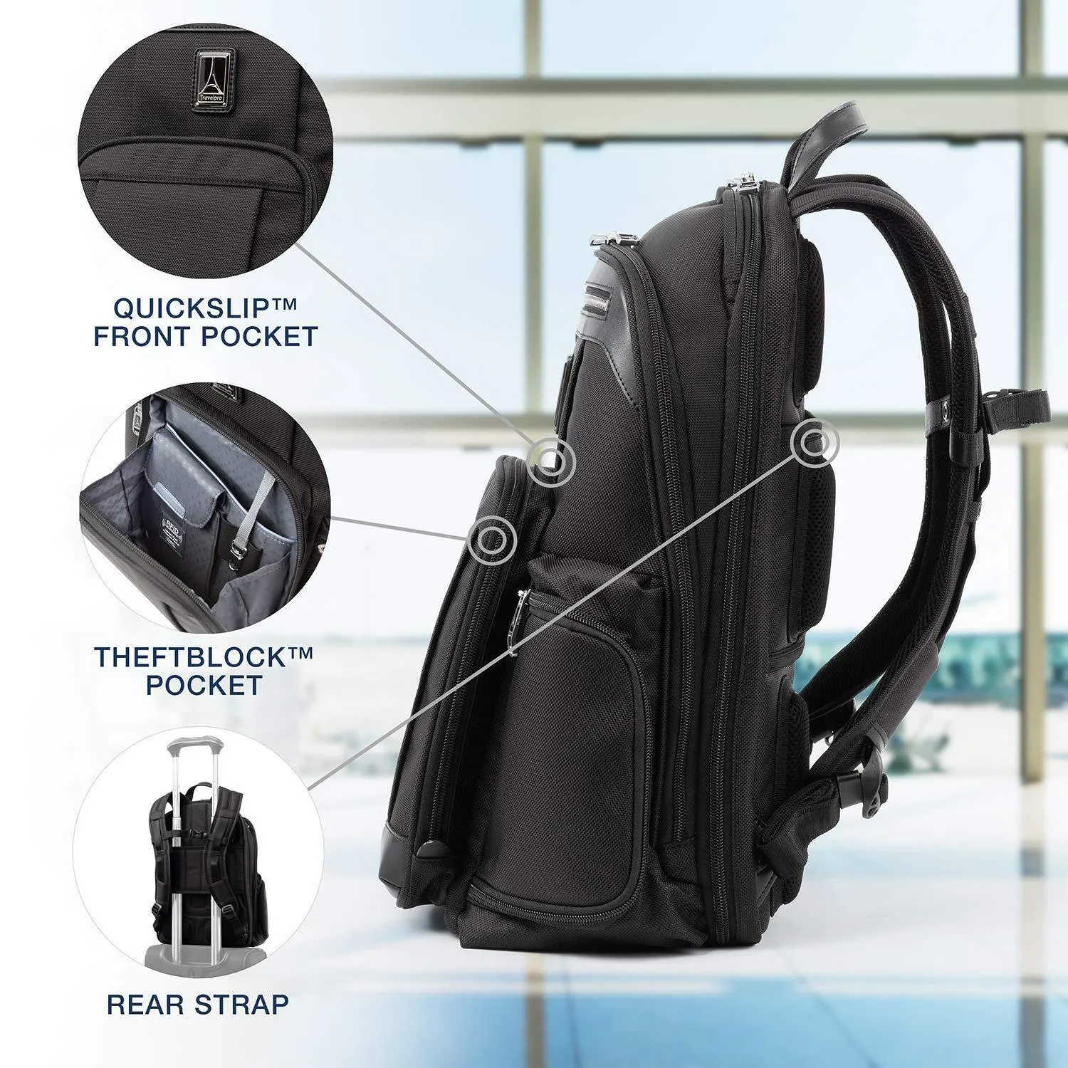 TravelPro Platinum Elite Business Backpack