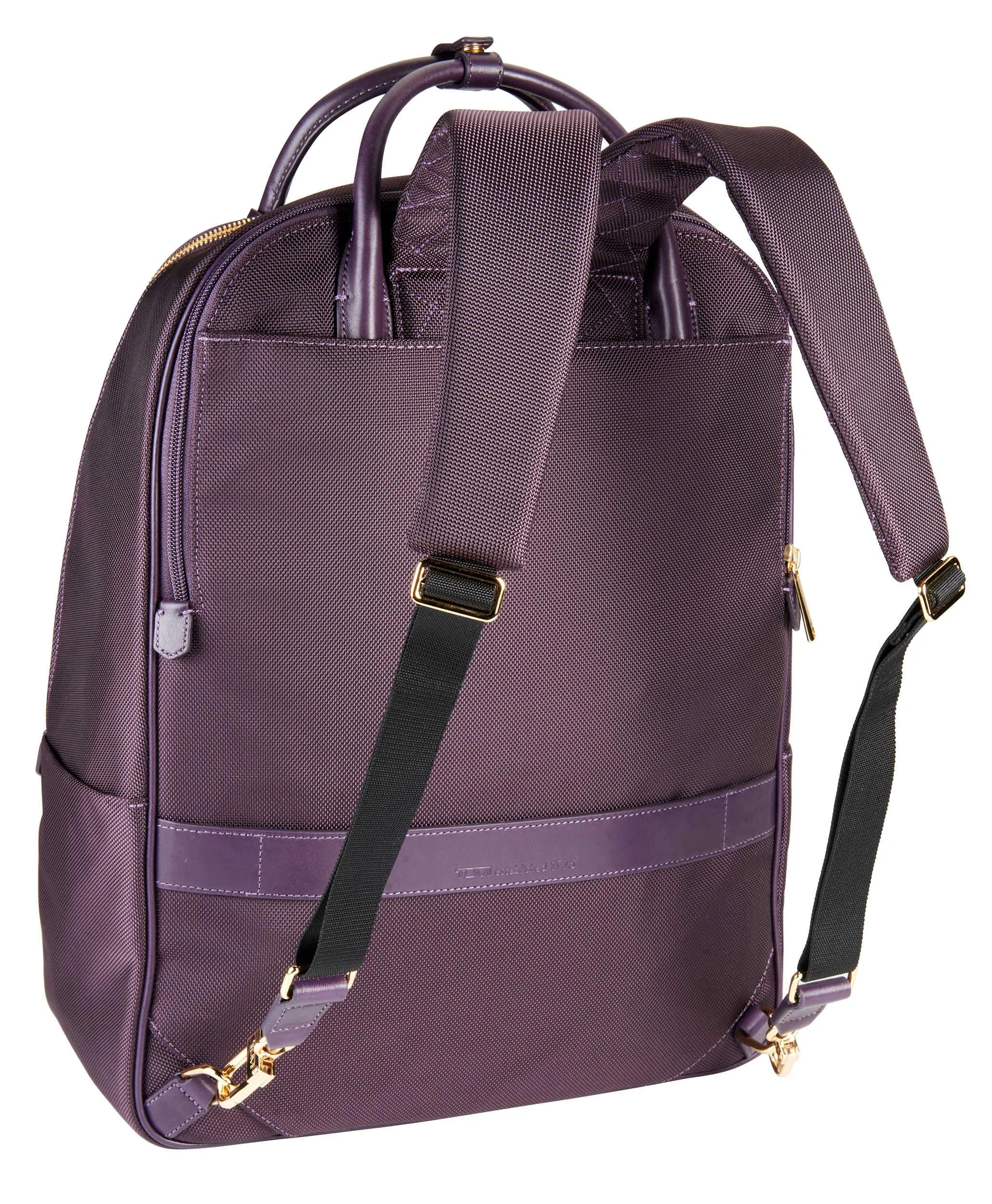 TUMI Larkin Portola Convertible Backpack Aubergine