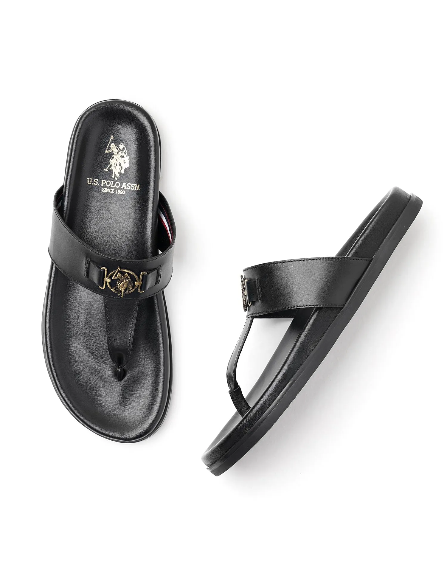 U.S. Polo Assn. T-strap Rudi Sandals