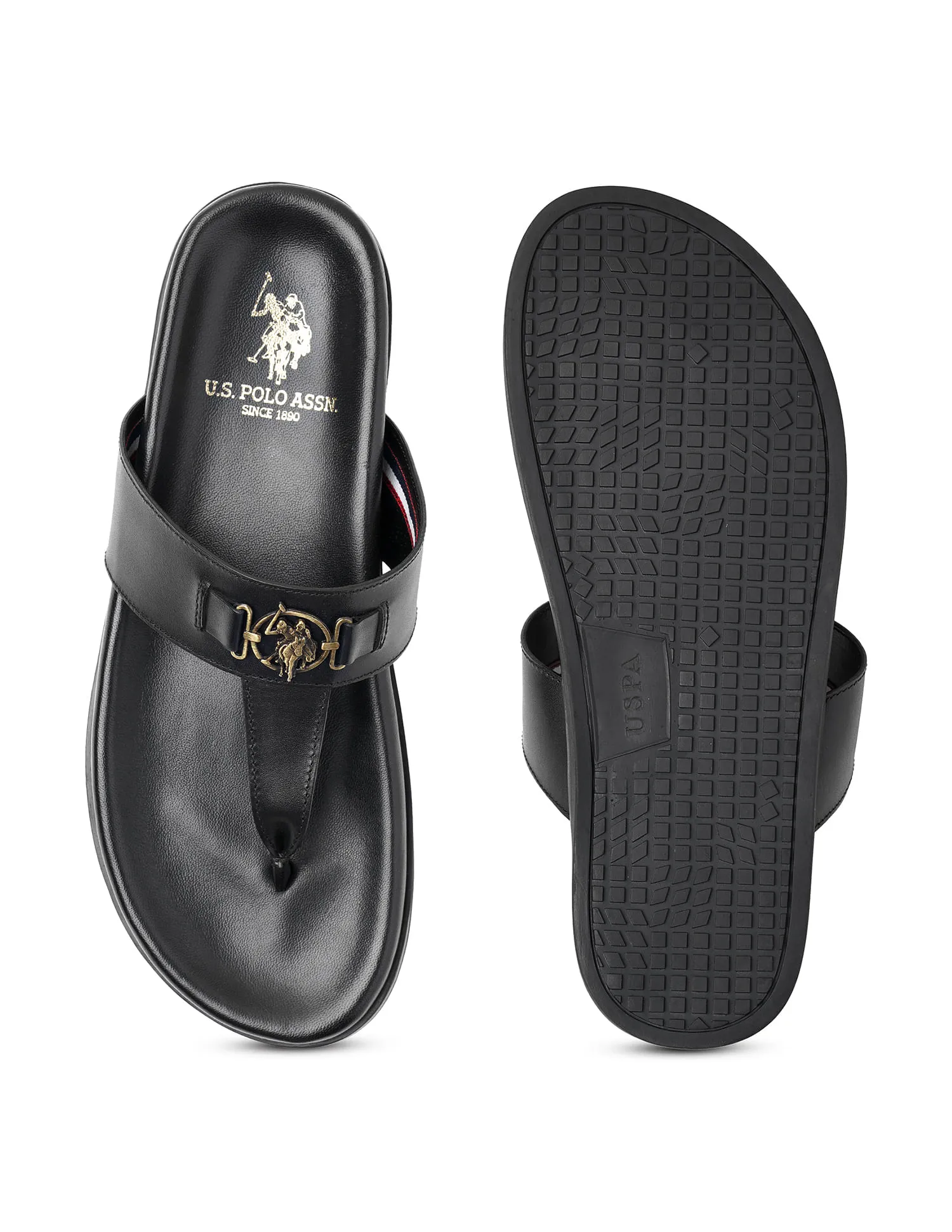 U.S. Polo Assn. T-strap Rudi Sandals