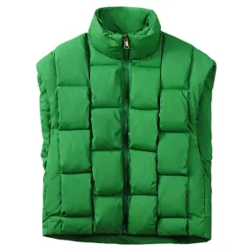 Vacay Mode Oversized Puffer Vest