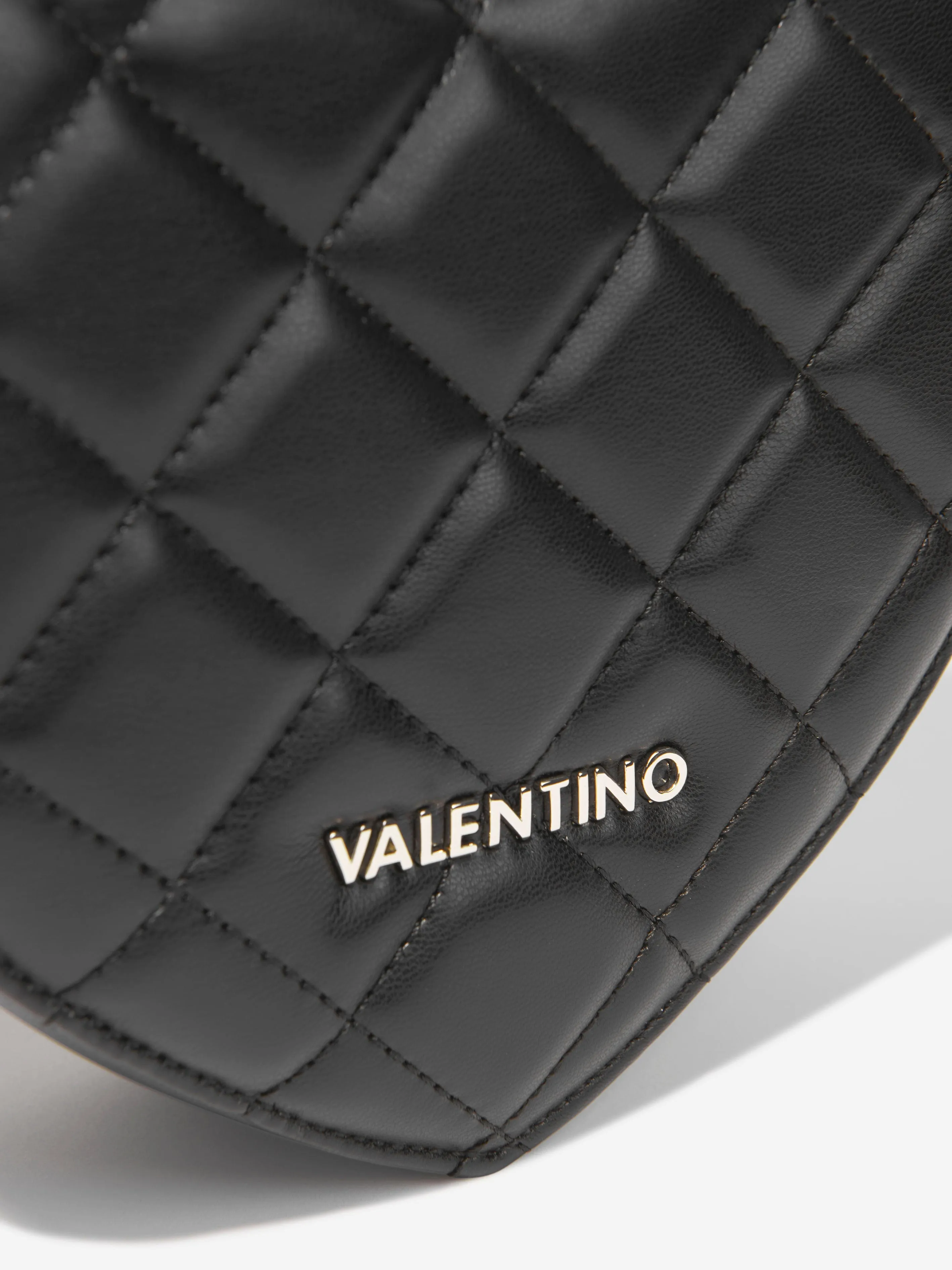 Valentino Girls Marshmallow Crossbody Bag in Black (W: 6cm)