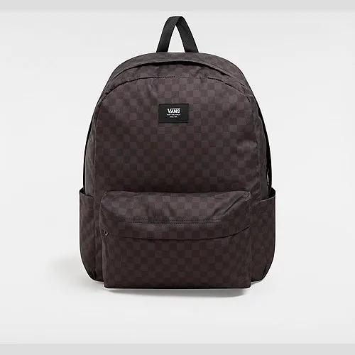 Vans OLD SKOOL CHECK BACKPACK (BLACK/CHARCOAL) UNISEX GREY