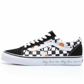 Vans Old Skool Love Me Love Me Not Daisy True White VN0A...