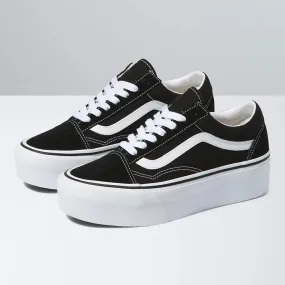 Vans Old Skool Stackform - Suede/Canvas Black/True White