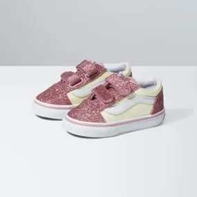 Vans Old Skool V Glitter Two Tone Shoes