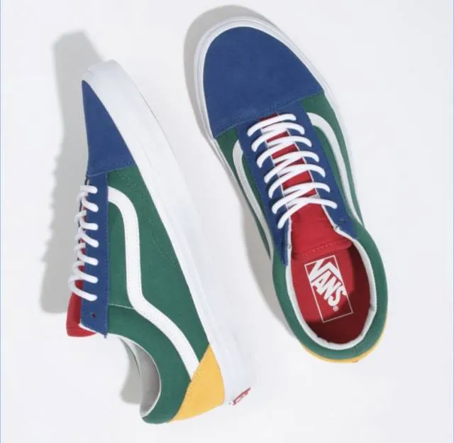 Vans Old Skool Yacht Club Blue Green Yellow