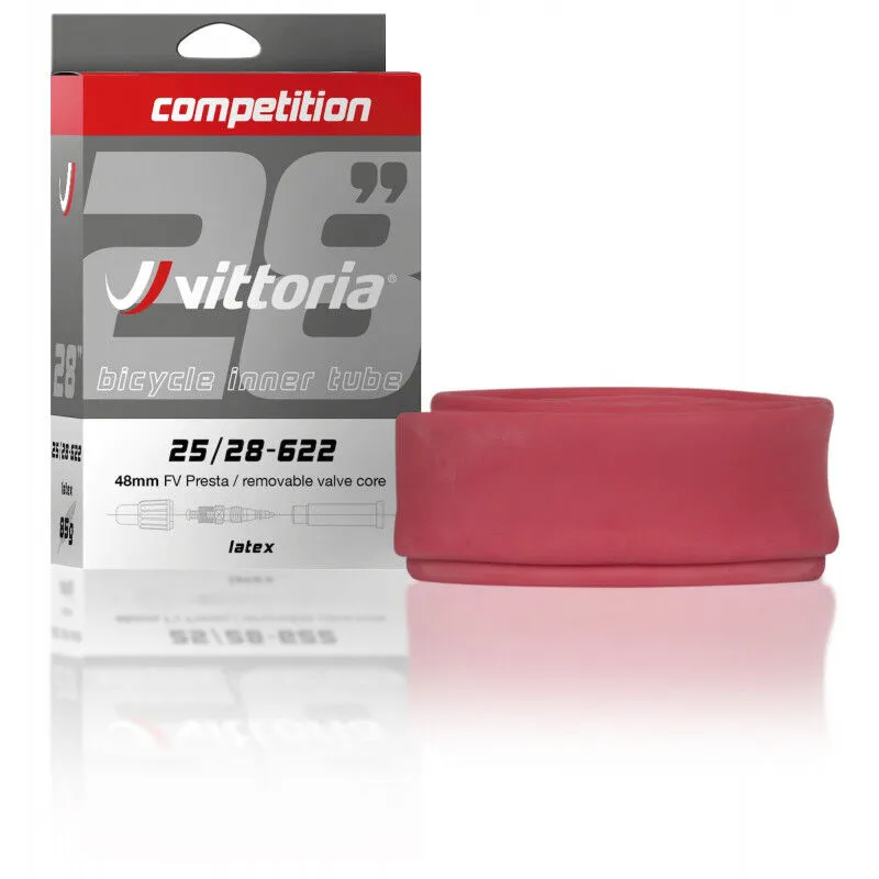 Vittoria  Competition Latex 700C 19/23 Presta RVC 48mm - Camera d'aria