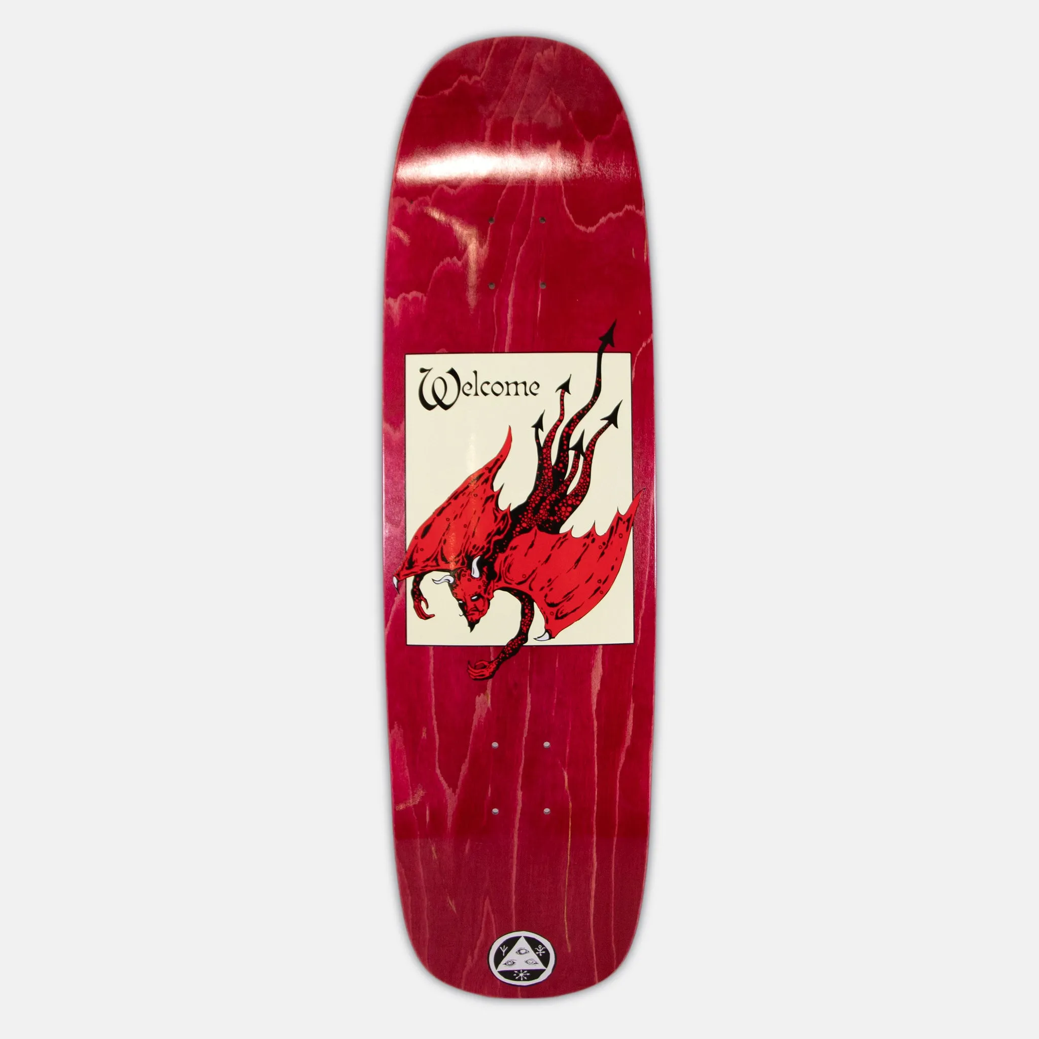 Welcome Skateboards - 8.75 Unholy Driver On Son Of Golem Skateboard Deck