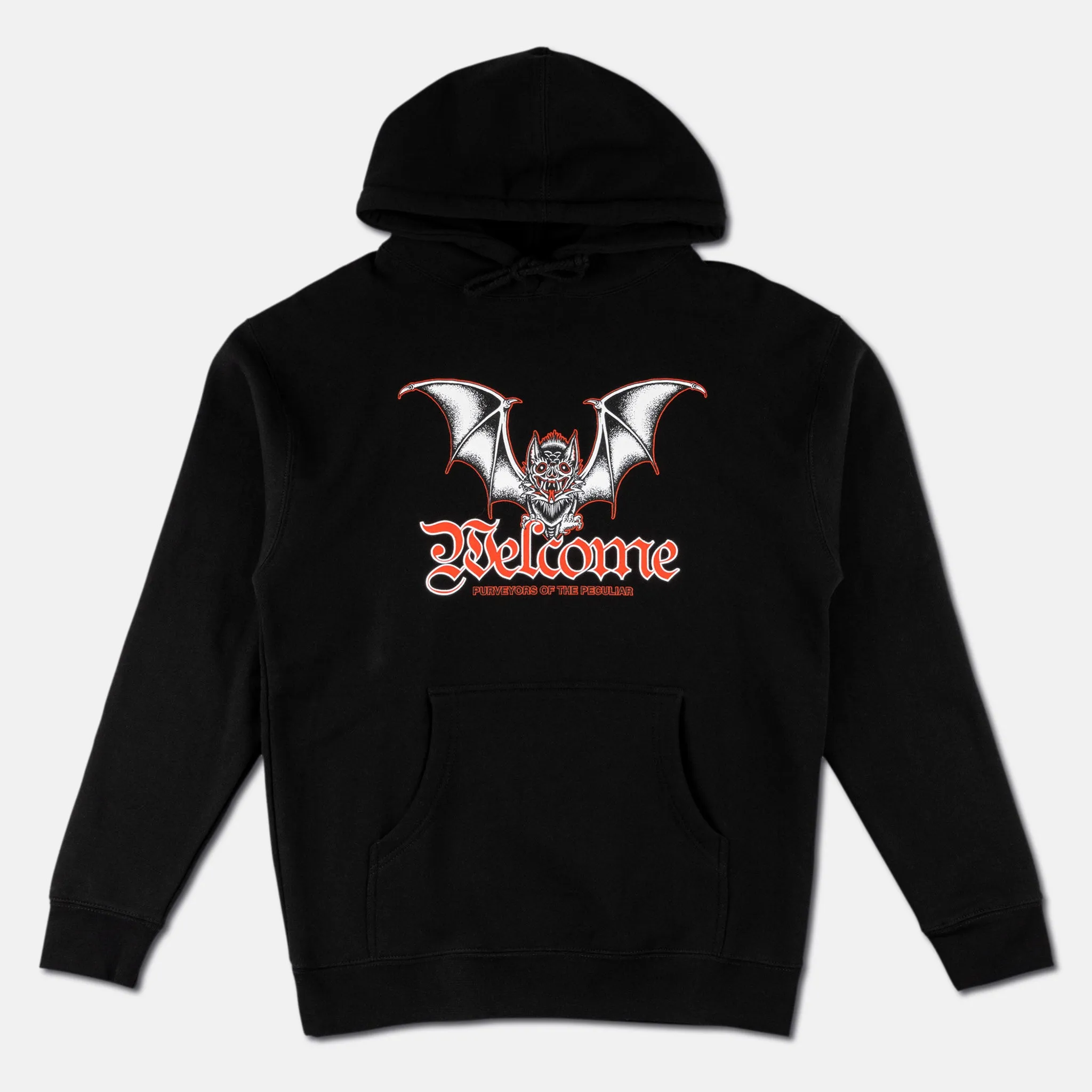 Welcome Skateboards - Nocturnal Pullover Hooded Sweatshirt - Black