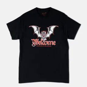 Welcome Skateboards - Nocturnal T-Shirt - Black