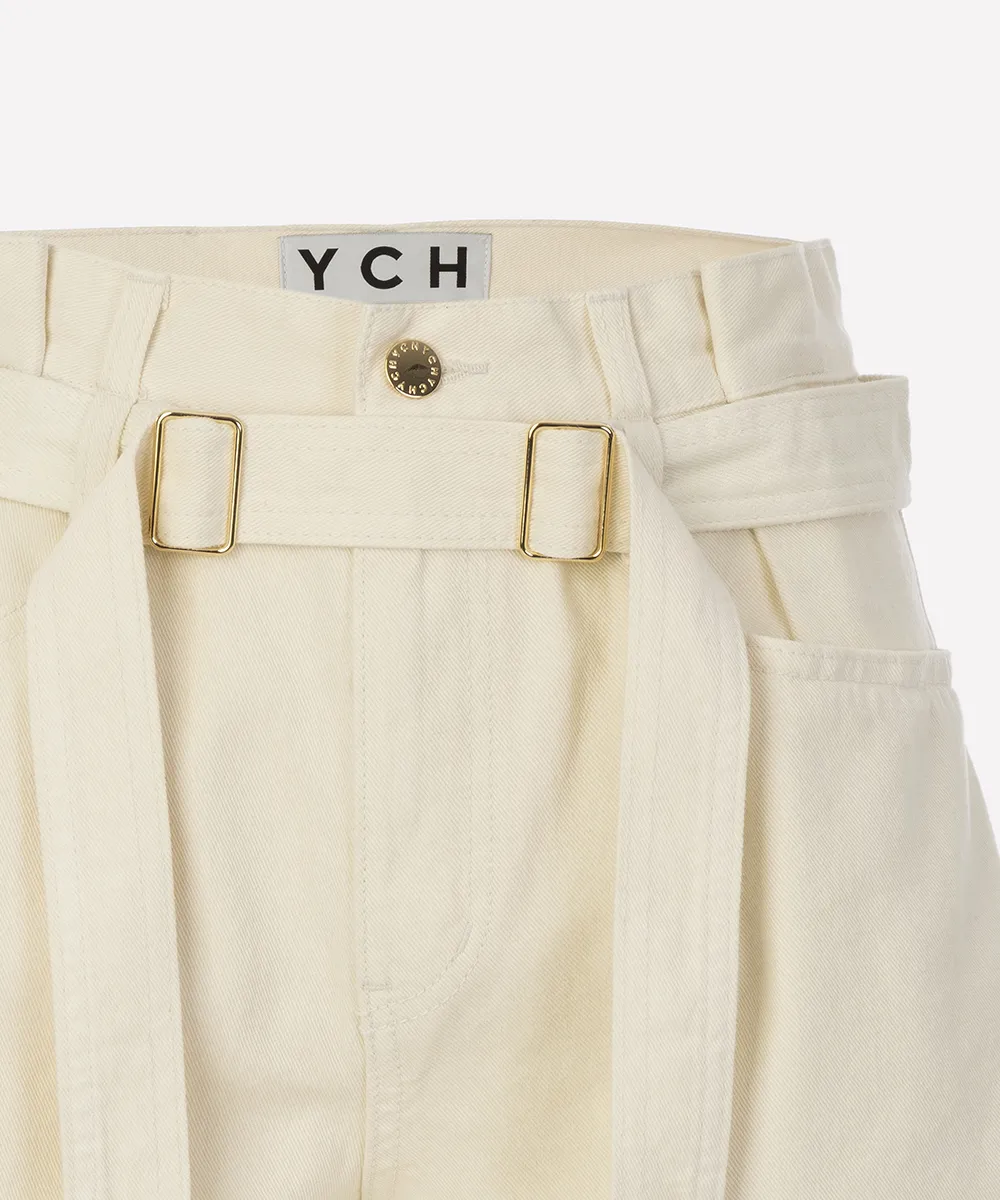 YCH belted shorts 